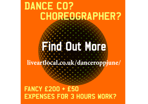 image for recruiting dance company